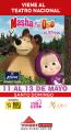 El show en vivo “Masha y el Oso” llega en mayo a Republica Dominicana